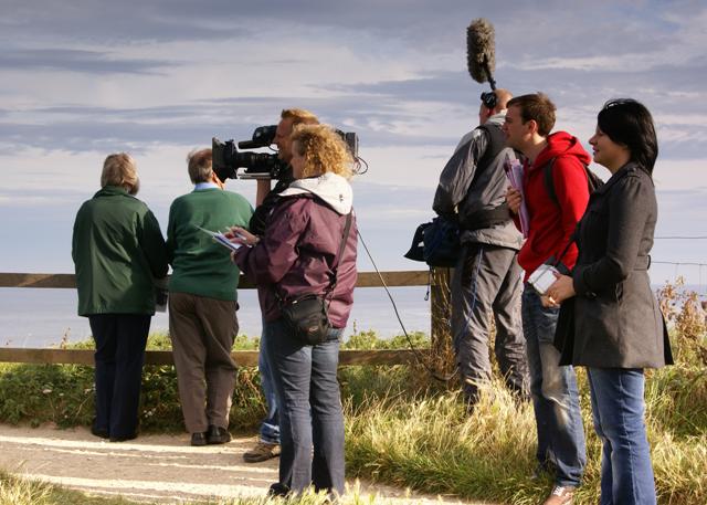 Filming At Whitby